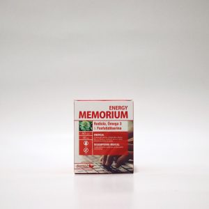 memorium energy 60 cápsulas suplemento memória concentração vitalidade dietmed