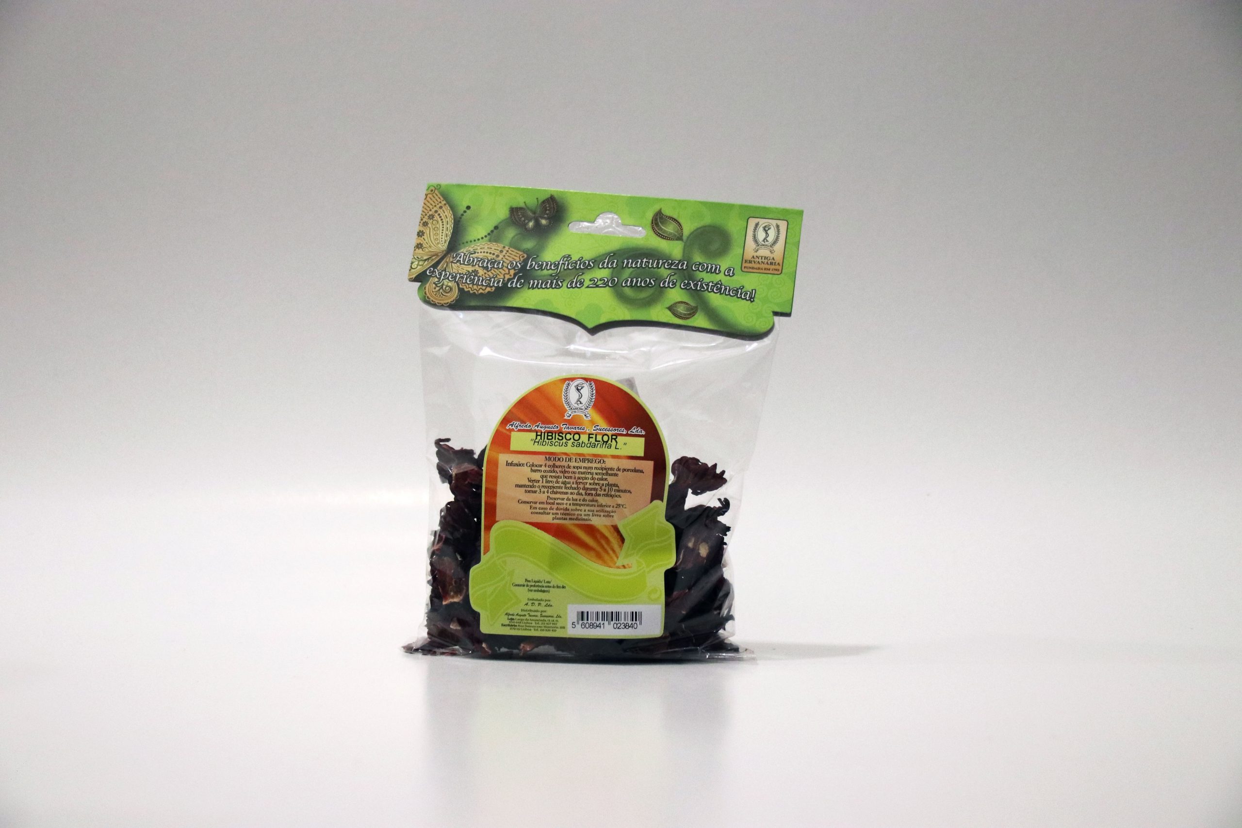 Chá de Hibisco 50g Infusão natural antioxidante e adelgaçante Chá de hibisco 50g embalagem antioxidante natural e auxiliar na perda de peso