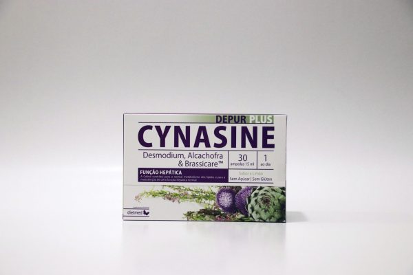 suplemento cynasine depurplus dietmed ampolas 15ml detox fígado natural