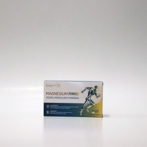 Caixa de Magnesium Rapid Bioceutica 60 comprimidos suplemento com magnésio e vitamina B6